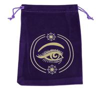 GKYQVE Velvets Tarot Runes - Bolsa para dados, con cordones, organizador de joyas, almacenamiento a mano, juego de mesa, cartas, oráculos, bolsa de terciopelo, b, Talla única