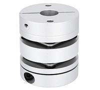 GL - 44 x 50-14 x 14 Aluminum Alloy Coupling | 14mm Shaft Adapter for High Output Pumps/Fans/Hydraulic Systems | Motor Connector Sleeve for Industrial Machinery