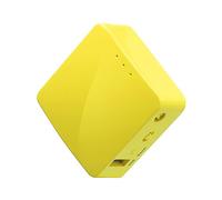GL.iNet GL-MT300N-V2(Mango) Mini enrutador WiFi VPN de Bolsillo inalámbrico portátil de Viaje - Punto de Acceso/Extensor/Wds | OpenWrt | 2 Puertos Ethernet | VPN Abierta/Wireguard | USB 2.0