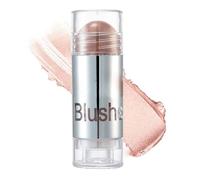 GL-Turelifes Blush Stick Blush Cream Lápiz de colorete hidratante, iluminador y recortador, colorete en barra que aumenta el brillo y el estado de ánimo El maquillaje de mejillas agrega brillo (#02)