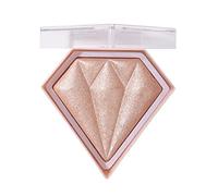 GL-Turelifes Diamond Highlighter Paleta, polvo resaltador, Shimmer Powder, Bronzer Highlighter Paleta en polvo, Polvo iluminador, Highlighting Shimmering Paleta (# 04 Champagne)