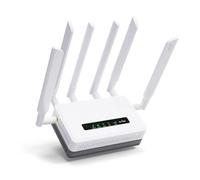 GL-XE3000 (Puli AX) 5G NR AX3000 Cellular Gateway Router with Battery, Wi-Fi 6, Detachable Antennas, Dual-SIM, RV