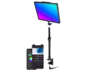 Gl1c, 48 watt rgb led flächenleuchte für streamer/gamer