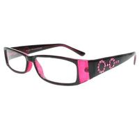 GL2001PPL +3.0 Bella Purple Crystal Reading Glasses New by Chichi Gifts