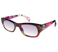 GL2093 Lucia +3.0 Sun Readers Reading Glasses Pink Green UV400 Summer by Chichi Gifts