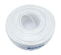 Glac Store® Cable Cables Alarma Bobina 6 hilos 4 x 0,22 + 2 x 0,50 mm 4+2 Bobina de 100 metros CCA blindado profesional certificado anti propagación en caso de incendio