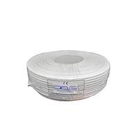 Glac Store® - Cable de alarma con 8 hilos, bobina de 6 x 0,22 + 2 x 0,50 mm, 6 + 2 rollos de 100 metros, CCA blindado profesional, certificado antipropagación en caso de incendio