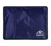 Glacial Comfort Paquete de hielo de gel para dolor de espalda, almohadillas frías reutilizables para lesiones de cadera, rodilla, hombro, tensiones musculares, migraña y recuperación posparto con