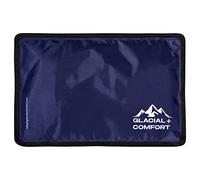 Glacial Comfort Paquete de hielo de gel para dolor de espalda, almohadillas frías reutilizables para lesiones de cadera, rodilla, hombro, tensiones musculares, migraña y recuperación posparto con