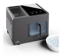 Glacial Pro Nugget Ice Maker Máquina de hielo en pepitas Modo rápido Compresor de 200 vatios 15 kg de pepitas de hielo al día Funcionamiento silencioso Klarstein