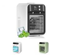 Glacier Breeze AC, 2025 New Glacier Breeze Portable Ac Unit, 30 Seconds Enjoy Rapid Cooling, Cooling Comfort, 500ml Water Tank, Lightweight for Office and Camping (1Pcs*Upgrade - White)