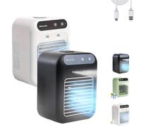 Glacier Breeze Ac, 2025 New Glacier Breeze Portable Air Conditioner Fan Instant Cooling, Ultra-Quiet, Evaporative Cooler Portable Ac, Stay Chilling Cool This Summer (2mix3)