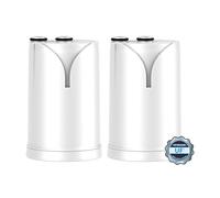 GLACIER FRESH Filtro de agua de ultrafiltración GF-67-UF compatible con Brita® On Tap® V, Brita® On Tap® Pro V-MF, sistema de filtración de agua, reduce el cloro, metales pesados, PFAS (2 piezas)