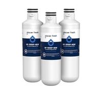 GLACIER FRESH Filtro de agua LT1000PC de repuesto para refrigerador, compatible con LT1000PC/PCS, LT1000PC, LT-1000PC, MDJ64844601, ADQ747935 ADQ74793504 Filtro de agua (paquete de 3)