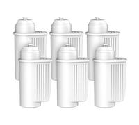 GLACIER FRESH Filtro de agua para cafeteras automáticas Siemens EQ Series EQ6 EQ9, recambio para el filtro de agua Brita Intenza TZ70033 | Regula la dureza del agua | Certificación IAPMO R&T(6 piezas)