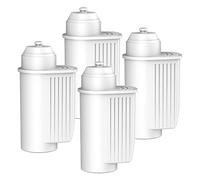 GLACIER FRESH Filtro de agua para cafeteras automáticas Siemens EQ Series EQ6 EQ9, recambio para el filtro de agua Brita Intenza TZ70033 | Regula la dureza del agua | Certificación IAPMO R&T(4 piezas)
