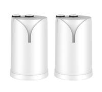 GLACIER FRESH On Tap V (600L-2uds) Cartucho de filtro de agua, compatible con Brita® On Tap V/Pro V-MF/HF, el filtro de carbón reduce el 99% de cloro, PFAS, microplásticos, metales y malos olores