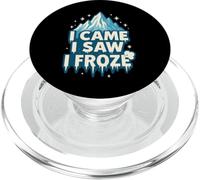 Glacier Iceberg Minimalista Ártico Naturaleza Regalo PopSockets PopGrip para MagSafe