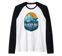 Glacier National Park Camisa Whale Glacier Scenic Camiseta Manga Raglan