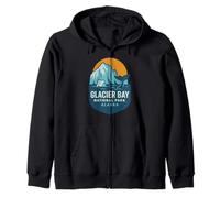 Glacier National Park Camisa Whale Glacier Scenic Sudadera con Capucha