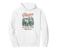 Glacier National Park Montana Sudadera con Capucha