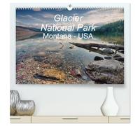 Glacier National Park Montana - USA (hochwertiger Premium Wandkalender 2026 DIN A2 quer), Kunstdruck in Hochglanz: Kurzvisite im Glacier National Park im Hochgebirge der Rocky Mountains.