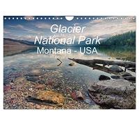 Glacier National Park Montana - USA (Wandkalender 2026 DIN A4 quer), CALVENDO Monatskalender: Kurzvisite im Glacier National Park im Hochgebirge der Rocky Mountains.