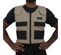 Glacier Tek Cool Vest - Chaleco de refrigeración personal, 59 grados durante 2.5 horas, 8 paquetes fríos, recarga en 30 minutos