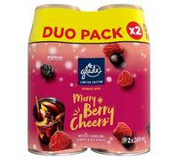 glade - 2 recambios automáticos en aerosol de 269 ml - Merry Berry Cheers