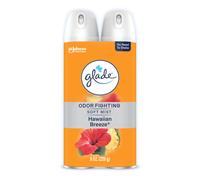 Glade Air Shower Room Spray Hwaiian Breeze Scent olor a lucha para ofrecer una frescura duradera 8 oz 2 recuento