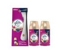Glade - Ambientador Automático, Pack Difusor y 3 Recambios, 60 Días de Fragancia Relaxing Zen, 3 x 269 ml