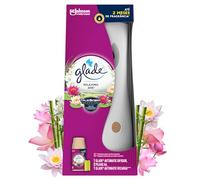 Glade Ambientador Automático Relaxing Zen, con Aceites Esenciales, Dura Hasta 60 Días, 1 Difusor + 1 Recambio