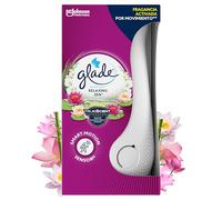 Glade Ambientador Autómatico Sense & Spray Relaxing Zen, con Sensor de Movimiento, Dura Hasta 60 Días, con Aceites Esenciales, 1 Difusor + 1 Recambio