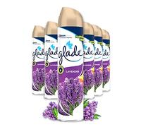 Glade - Ambientador en spray para una frescura duradera en todas las habitaciones, aroma a lavanda, 2130 g