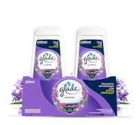 Glade Ambientador Gel Absorbeolores Lavanda, con Aceites Esenciales, Dura Hasta 60 Días, Pack 2 Unidades