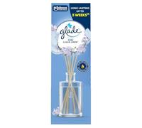 Glade Ambientador Mikado con Varillas Clean Linen, Dura Hasta 5 Semanas, Con Aceites Esenciales, 1 Difusor 50ml