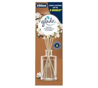 Glade Ambientador Mikado con Varillas Sensual Sandalwood & Jasmine, Dura Hasta 5 Semanas, Con Aceites Esenciales, 1 Difusor 50ml