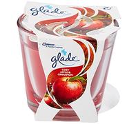 Glade Ambientador Mini Vela Manzana & Canela 70GR, Cera, Varios, 1 Unidad (Paquete de 1), 70