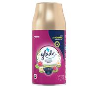Glade - Ambientador Relaxing Zen en Aerosol, Recarga para Dosificador Automático, Fragancia con Aceites Esenciales, Unidad. Hasta 60 días de fragancia
