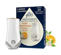 Glade Aromatherapy Eléctrico Líquido Con Aceites Esenciales, Fragancia Pure Happiness, Aparato Y Recambio, Color Incoloro