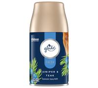 Glade Automatic Spray Rebill Air Ambientador para el hogar y el bao Juniper & Teak Fresh Collection 6.2 oz