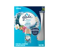Glade Automatic Spray Rebill y Soporter Air Ambientador de aire para ondas Aqua de hogar y bao 6.2 oz
