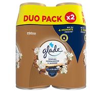 Glade (Brise) Automatic Spray Recarga para ambientador, paquete doble, sándalo, jazmín (2 x 269 ml), 538 ml