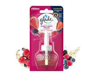 Glade Brise Electric Scented Oil - Recarga de aceite para habitación con aroma de bayas burbujas, 1 unidad (20 ml)