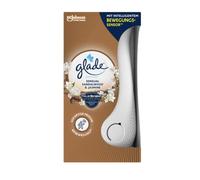 Glade Brise Sense & Spray - Ambientador con sensor de movimiento, soporte y 1 recambio, sándalo sensual y jazmín, 18 ml