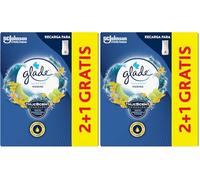 GLADE By Brise Ambientador Aero un Toque Marine Recambio 2 10, Blanco, 3 Unidades (Paquete de 2)