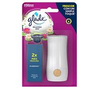 Glade® By Brise Ambientador Un Toque Fragancia Relax Zen, Elimina los malos olores, Hasta 10 veces más frescor - Difusor + Recambio de 11ml
