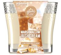 Glade Candle Jar Ambientador Marshmallow Crema Irlandesa 3.4 oz