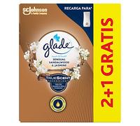 GLADE Fragancia Sensual Sandalwood & Jasmine, 3 Unidad, color Bali, 100 g