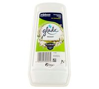 Glade Gel absorbente de olores ambientador, para refrescar habitaciones y armarios, fragancia lirio del valle, 1 paquete de 150 g